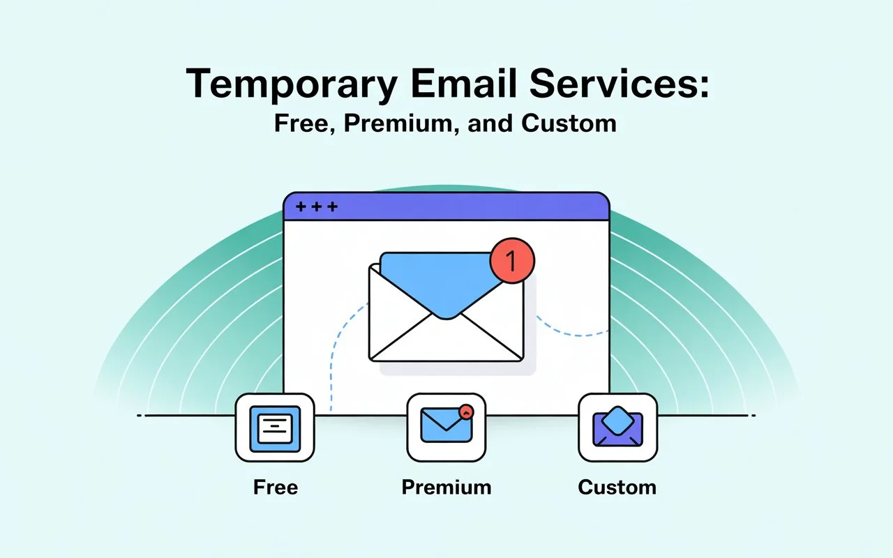 Free vs Premium vs Custom Domains: Which TempEmail Option Is Right For You?
