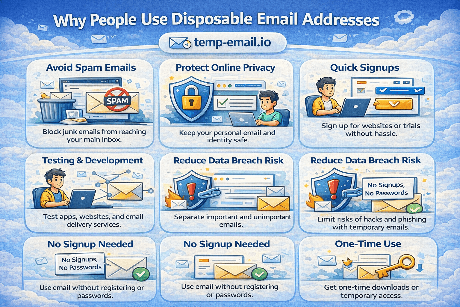 Why People Use Disposable Email Addresses