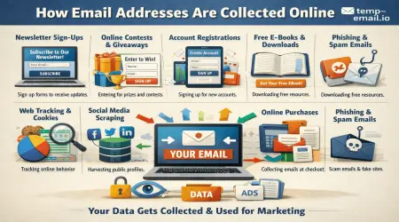 How Email Addresses Are Collected Online (And How to Protect Yourself)