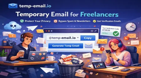 Temporary Email for Freelancers: Protect Privacy, Reduce Spam, Work Smarter