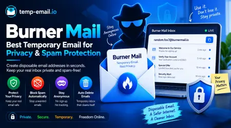 Burner Mail – Best Temporary Email for Privacy & Spam Protection
