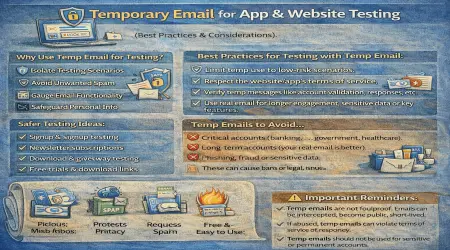 Temporary Email for App & Website Testing