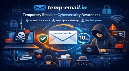 Temporary Email for Cybersecurity Awareness: A Simple Tool to Stay Safer Online