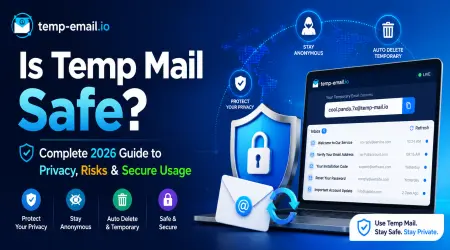 Is Temp Mail Safe? Complete 2026 Guide to Privacy, Risks & Secure Usage