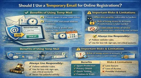 Temporary Email for Online Registrations