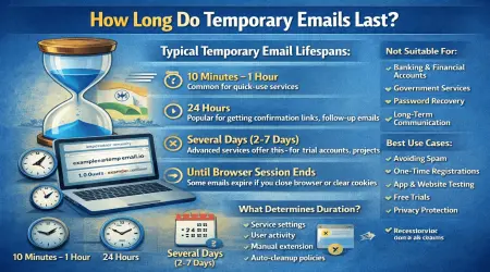 How Long Do Temporary Emails Last?