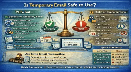 Is Temporary Email Safe to Use?