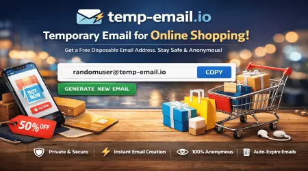 Temporary Email for Online Shopping