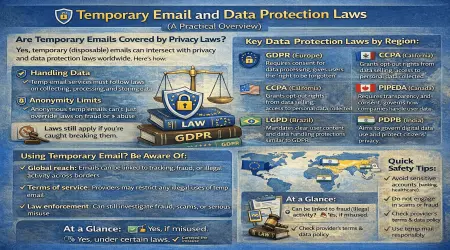 Temporary Email and Data Protection Laws: What You Should Know